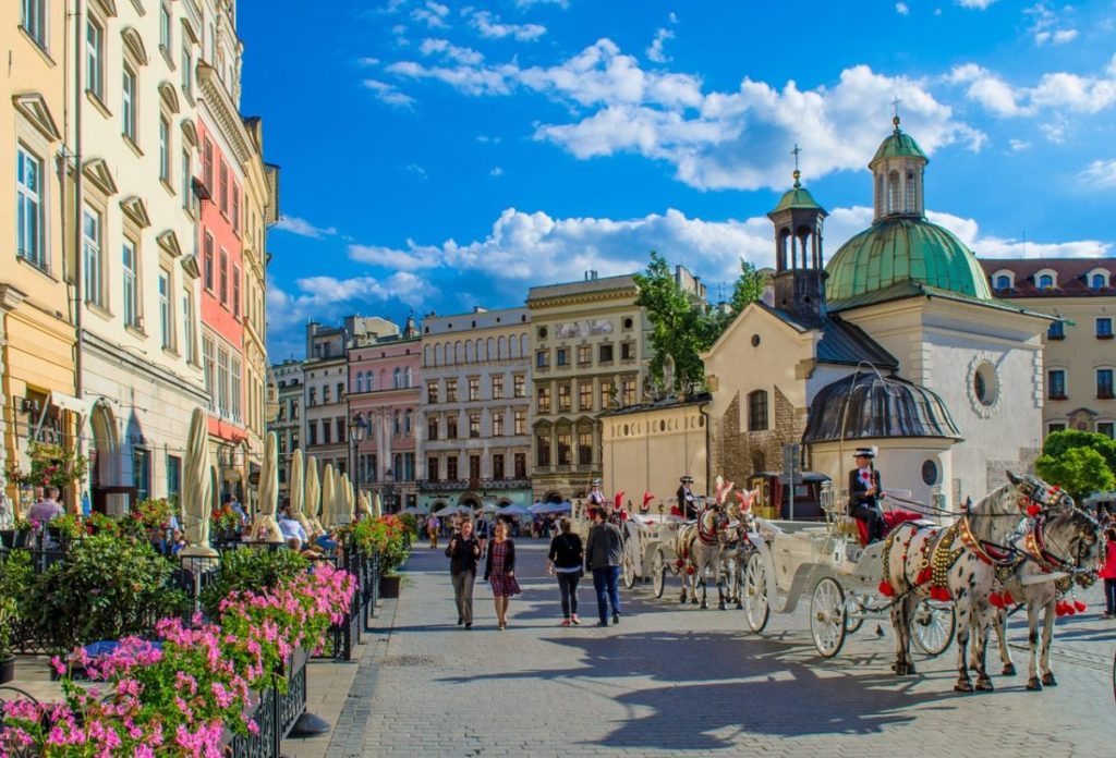 Krakow, Polsko - rozvíjející se destinace pro digitální nomády