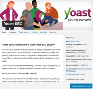 SEO Yoast WordPress plugin